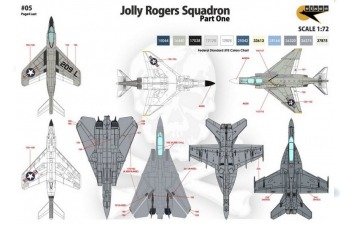 Декаль Jolly Rogers Squadron. Part One