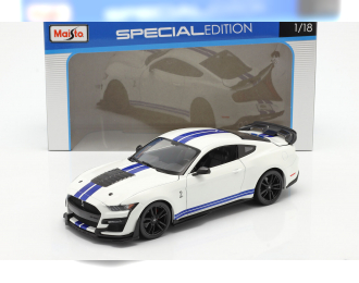 FORD Mustang Shelby GT500 2020 White / Blue