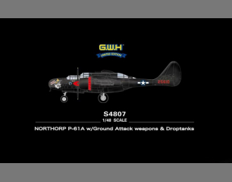 Сборная модель Northrop P-61A w/Ground Attack weapons & Droptanks