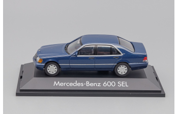 MERCEDES-BENZ 600 SEL, blue