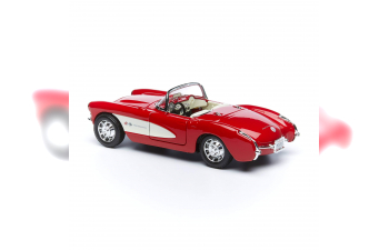 Сборная модель CHEVROLET Corvette (1957), red/white