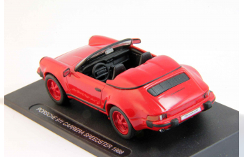 PORSCHE 911 Carrera Speedster (1988), red