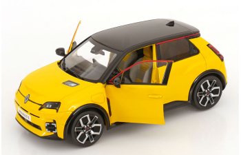 RENAULT 5 E-Tech (2024), Pop Yellow Black