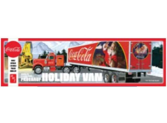 Сборная модель Fruehauf Holiday Hauler Semi Trailer, plastic modelkit