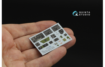 3D Декаль задней кабины семейства SBD Dauntless (Trumpeter)