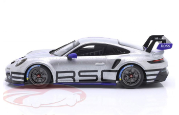 PORSCHE 911 (992) GT3 Cup (2023), silver/blue