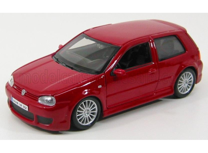 VOLKSWAGEN Golf R32 (2002), red