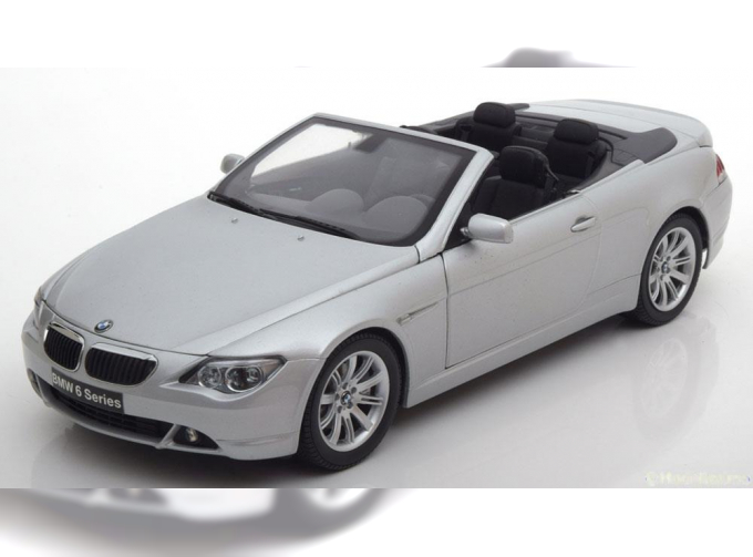 BMW 645 Ci Cabrio (2003), silber