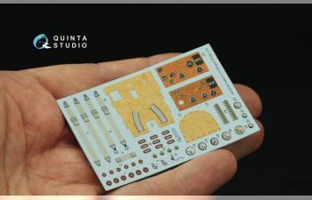 3D Декаль интерьера кабины Fokker D.VII (Wingnut Wings)