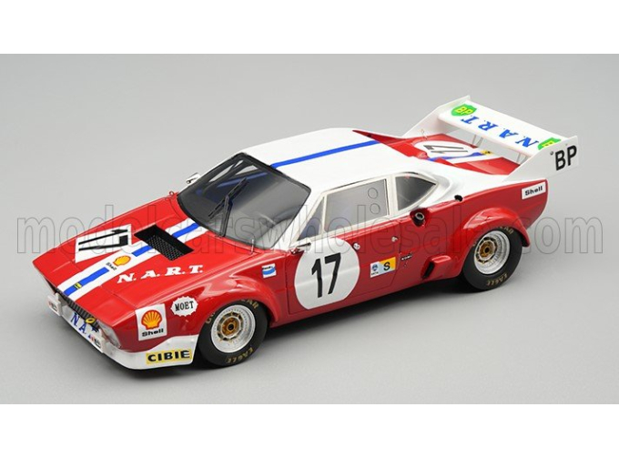 FERRARI 308 GT4 2.9L V8 TEAM N.A.R.T. North American Racing №17 24h Le Mans (1975) Giancarlo Gagliardi - Harley Cluxton