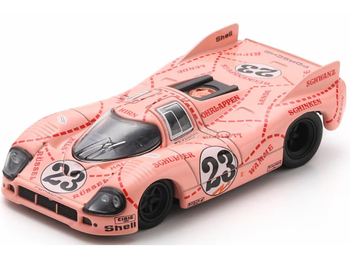 PORSCHE 917/20 4.9L Team Martini International Racing Pink Pig №23 24h Le Mans (1971) Reinhold Joest - Willi Kauhsen