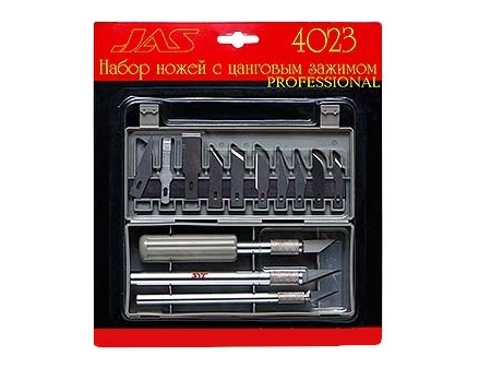 Набор профессиональных ножей с цанговым зажимом, 22 предмета