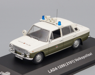 LADA 1200 (2101) Volkspolizei, white / green