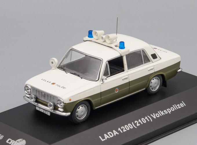 LADA 1200 (2101) Volkspolizei, white / green