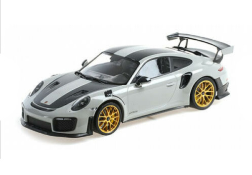 PORSCHE 911 (991.2) GT2RS - 2018 - CHALK W/ WEISSACH PACKAGE W/ GOLDEN MAGNESIUM WHEELS