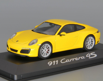 PORSCHE 911 Carrera 4S (991 II) (2017), racing yellow