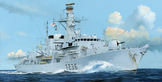 Сборная модель Британский фрегат Тип 23 HMS Montrose(F236)