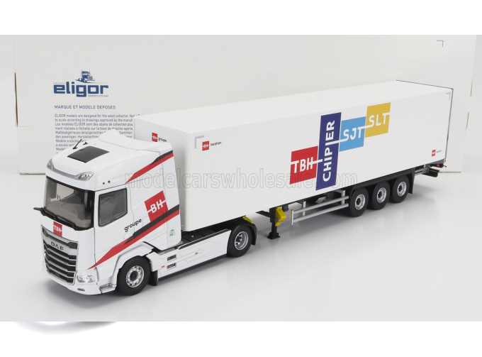 DAF Xg Truck Cassonato Bh Slt Transports (2021), White