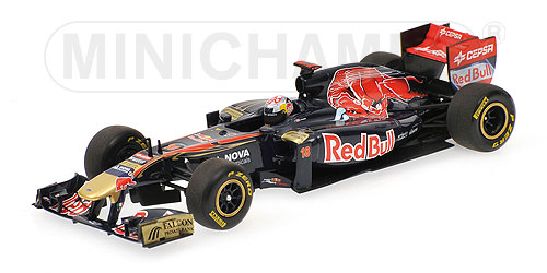 SCUDERIA TORO ROSSO STR6 - SEBASTIEN BUEMI - 2011, black