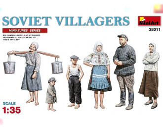 Сборная модель Фигуры SOVIET VILLAGERS