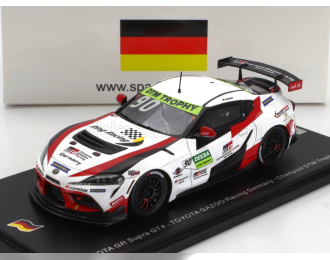 TOYOTA Supra Gr Gt4 Team Toyota Gazoo Racing №90 Europe Champion Dtm Trophy (2022) Tim Heinemann, White Red Black