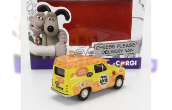 AARDMAN Delivery Van - Wallace & Gromit - Cheese Please !, Yellow Orange