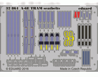 Фототравление для A-6E TRAM seatbelts