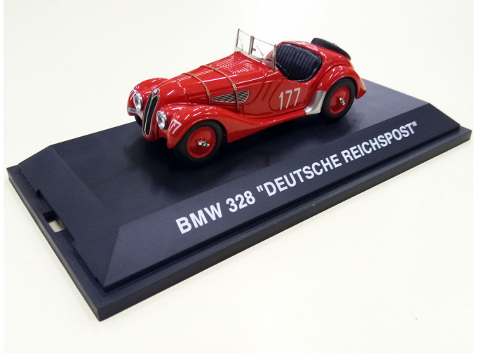 BMW 328 Roadster "Deutsche Reichpost", red