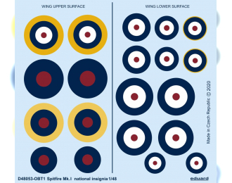 Spitfire Mk. I национальные обозначения