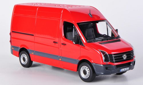 VOLKSWAGEN Crafter Kastenwagen Facelift 2012, red