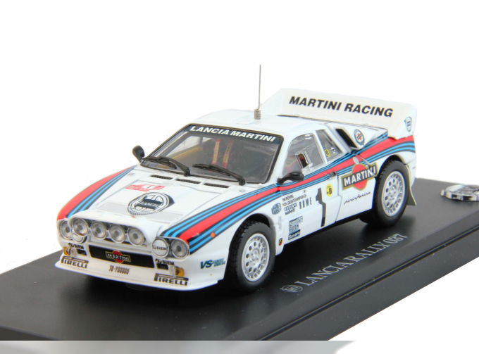 LANCIA Rally 037 "Martini" #1 Monte Carlo (1983), white
