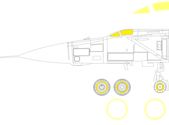 Окрасочная маска для MiGG-25PD