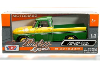 CHEVROLET C-10 Fleetside Pick-up (1966), Green Yellow