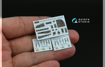 3D Декаль интерьера кабины A-6E Intruder (Fujimi)