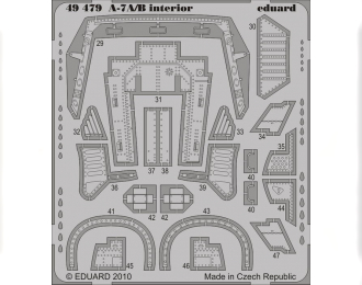 Фототравление A-7A/ B интерьер S. A.