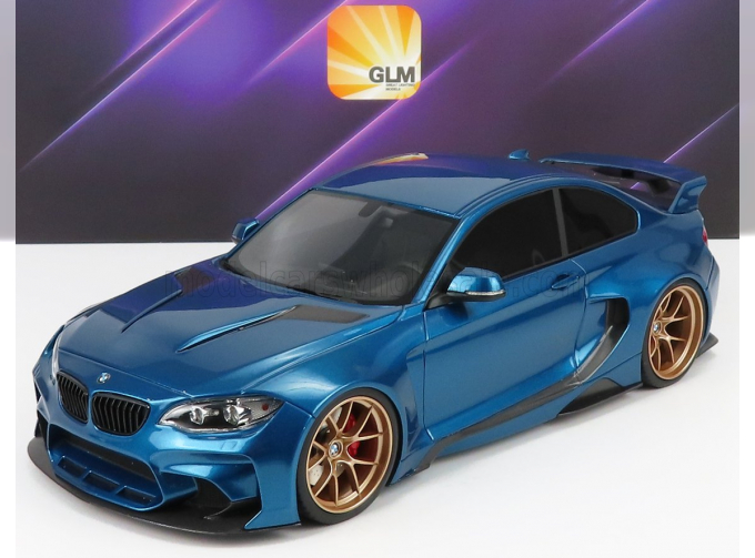 BMW 2-series M235i Darwinpro Mtc Black Sails Widebody (2015), Estoril Blue