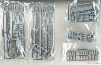 Сборная модель Японский эсминец Akitsuki Full Hull Model