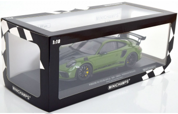 PORSCHE 911 (991) GT3 RS Weissach Package (2019), green grey