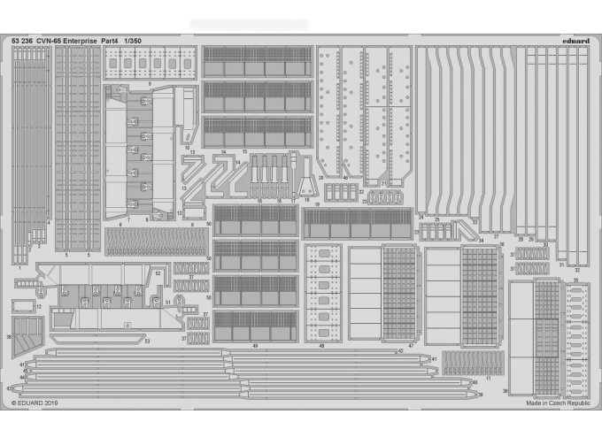 Фототравление CVN-65 Enterprise часть 4