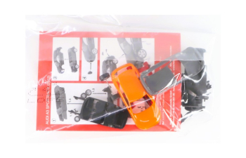 Сборная модель Audi A3, 2 шт (оранжевый и серый)