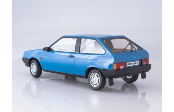 Волжский 2108 Samara (1985), valentine blue with brown interior