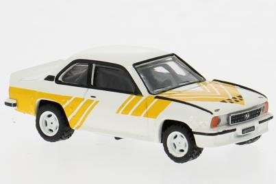 OPEL Ascona B i400 (1980), white/yellow
