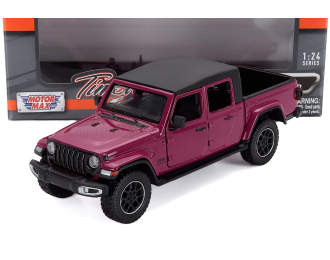 JEEP Gladiator Overland Pick-up Soft-top (2021), Dark Fucsia