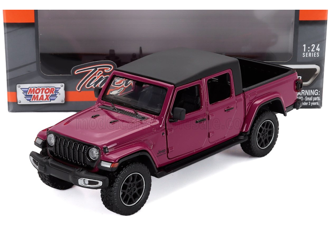 JEEP Gladiator Overland Pick-up Soft-top (2021), Dark Fucsia