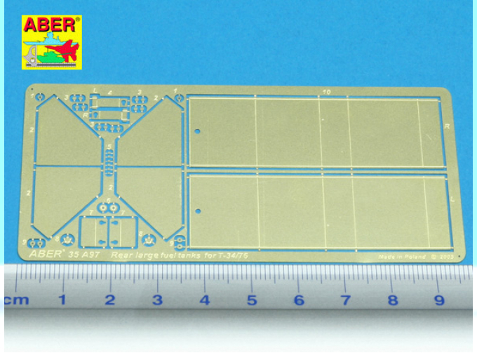 Rear large fuel tanks for T-34/76