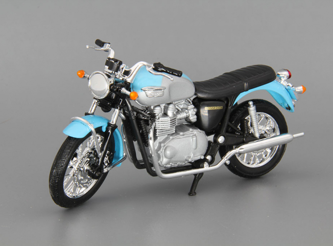 TRIUMPH Bonneville, blue / black