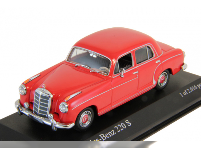 MERCEDES-BENZ 220S W180 (1954-1959), red