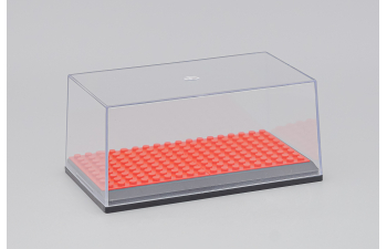 Бокс черный подиум + LEGO красный