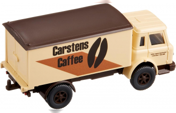 INTERNATIONAL Koffer-LKW "Carstens Coffee", beige/brown