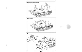 Сборная модель BMP-3 with ERA Infantry Fighting Vehicle